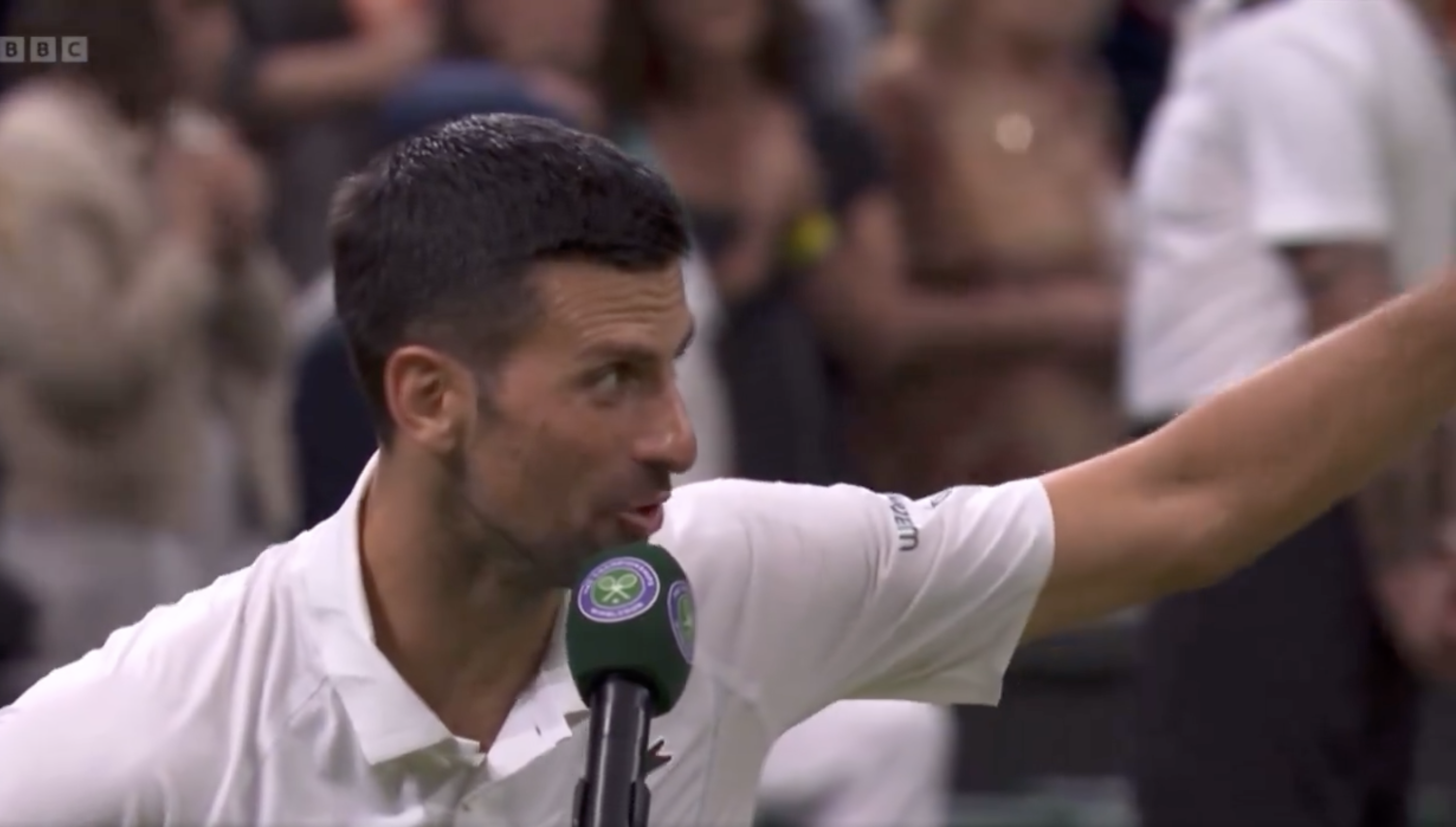 Novak Djokovic Calls Out 'disrespectful' Wimbledon Crowd