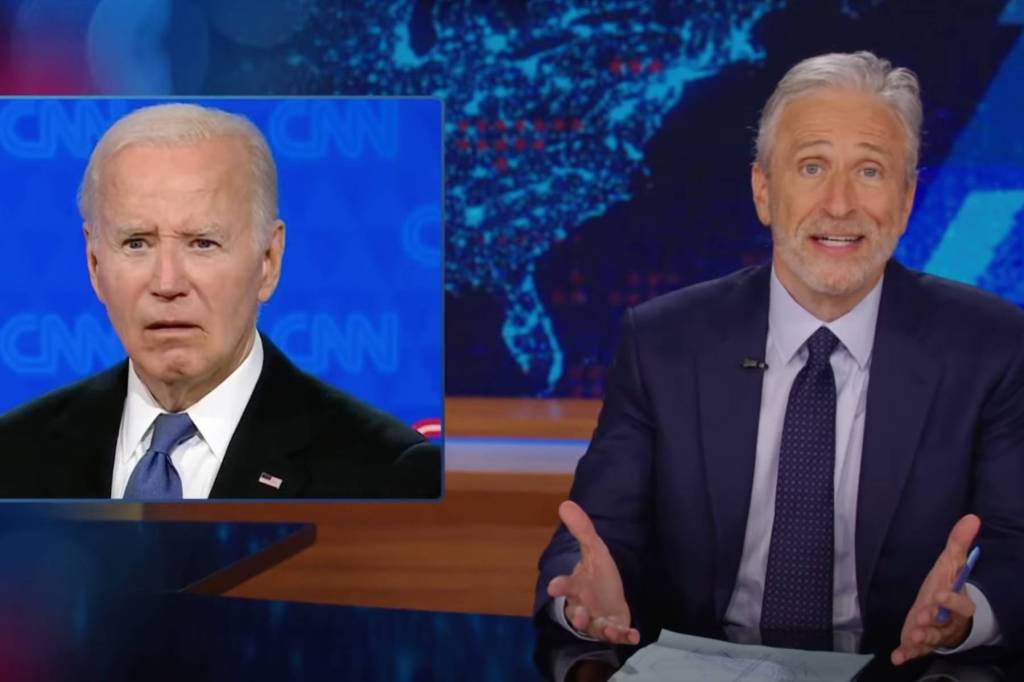 John Stewart Calls Out Biden Team's ‘Blatant Bullsh-t' After Debate Debacle