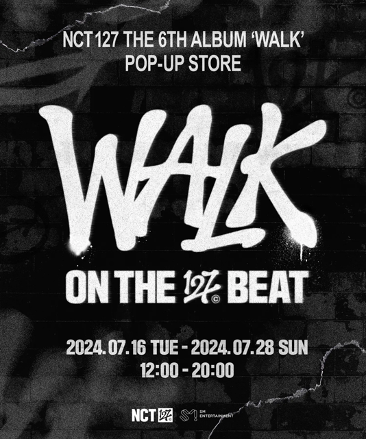 NCT 127将举办快闪店，多样地享受正规6辑《WALK》