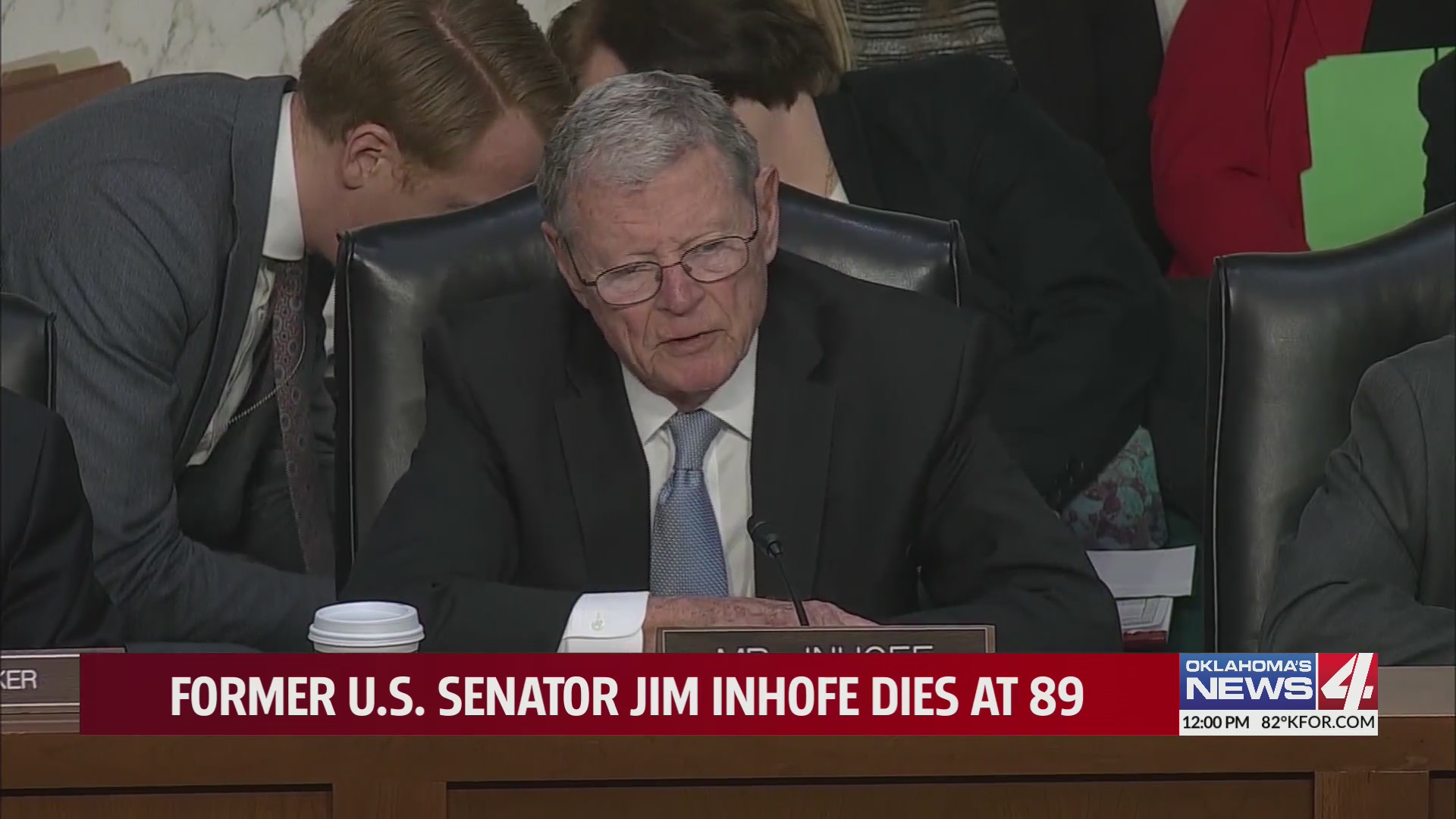 Former U.S. Senator Jim Inhofe Passes Away At 89