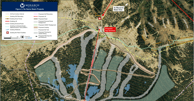 Monarch Mountain to expand skiable area in No Name Basin