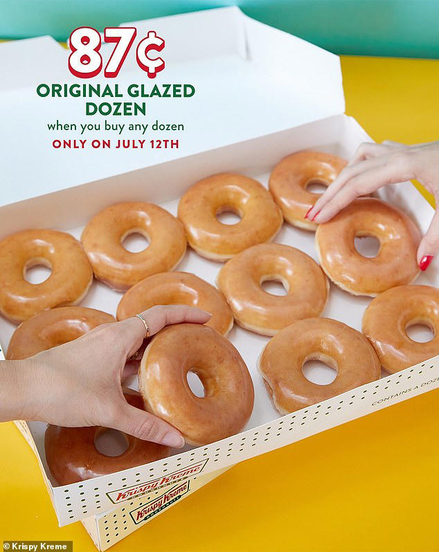 Krispy Kreme To Sell Donuts For Under 1 For Brands Birthday Heres How To Get Them 7235