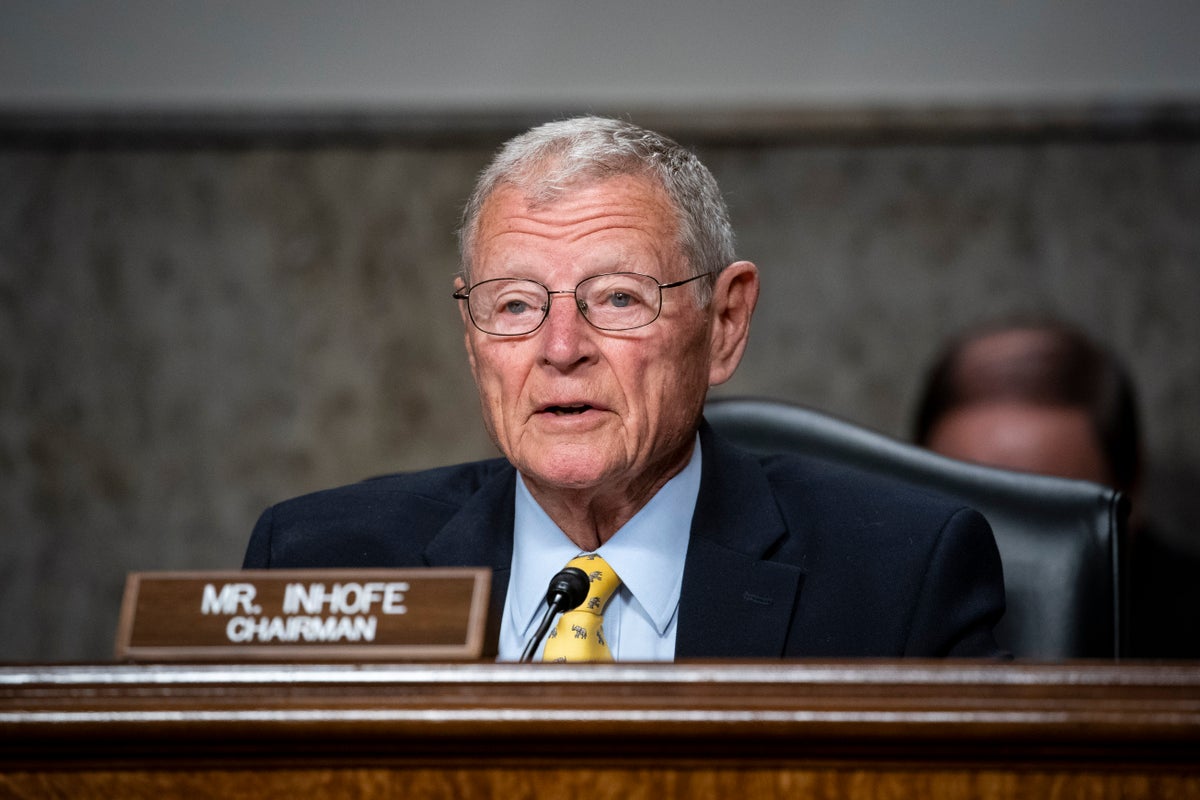 Former Oklahoma Senator Jim Inhofe Dies At Age 89 After A Stroke