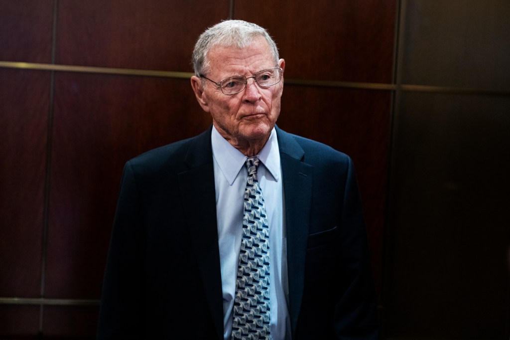 Former Republican US Sen. James Inhofe Dead At 89: Report