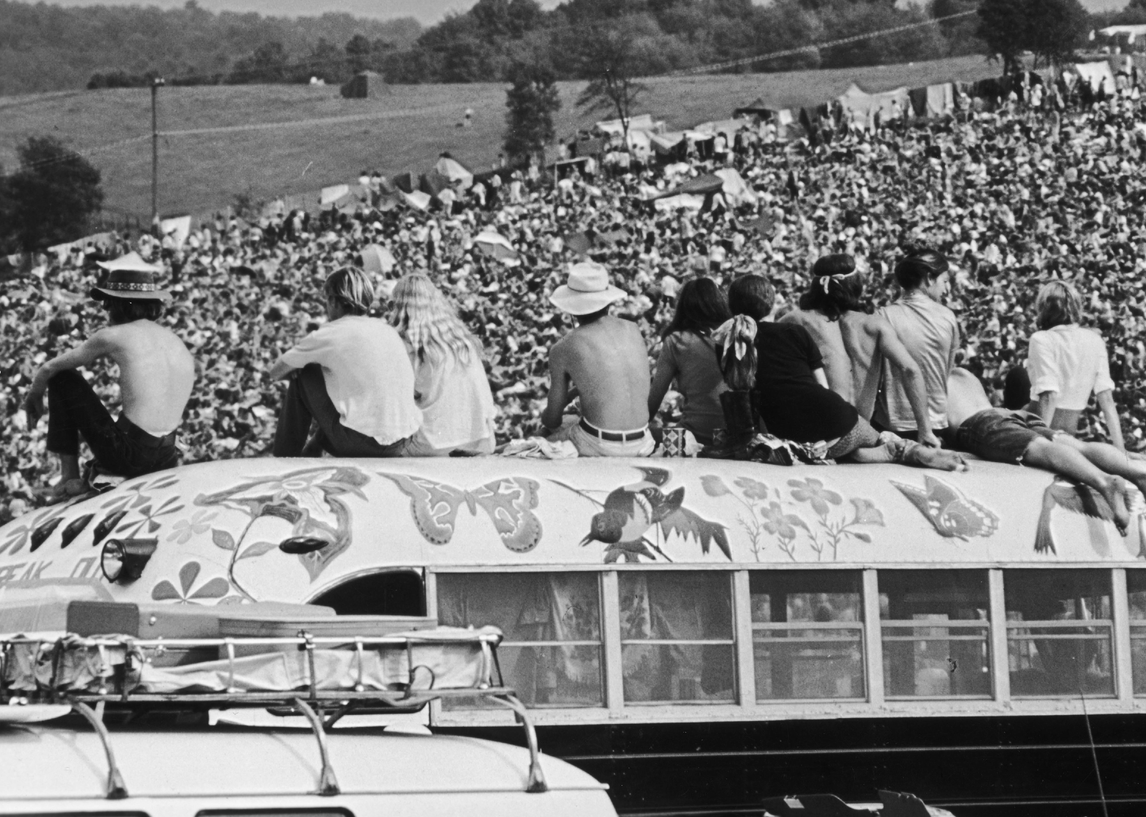 <p>History's most famous music festival didn't actually take place in its namesake town, but a nearby farm in Bethel, New York. People from every corner of the world gathered for three days and took in one iconic performance after the next. Mudslides and unsanitary conditions notwithstanding, it was considered a benchmark event for the hippie era.</p> <p><strong>You may also like:</strong> <a href="https://stacker.com/music/25-great-movie-soundtracks-60s-and-70s">25 great movie soundtracks of the '60s and '70s</a></p>