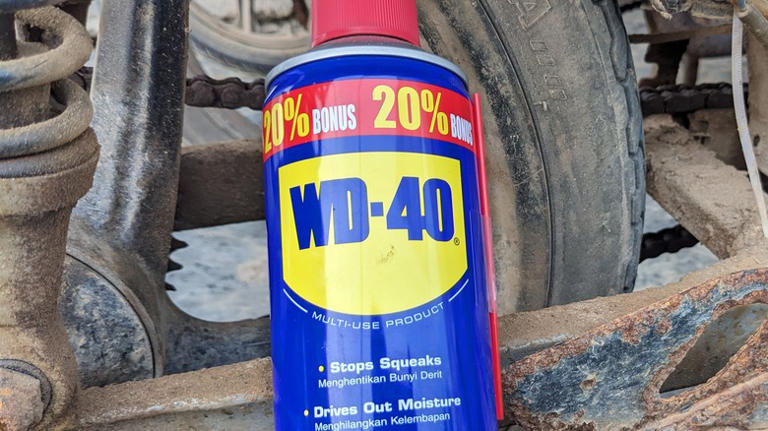 6 Practical Uses For WD-40 Around The Garage