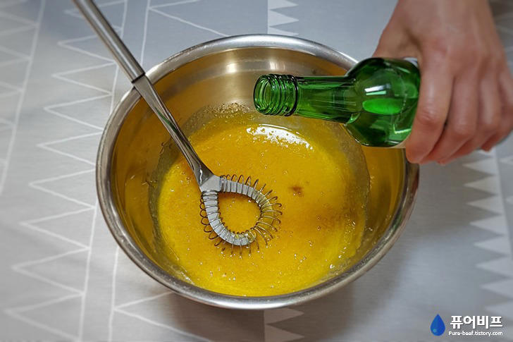 오븐없이 전기밥솥으로 만든 부드러운 카스텔라