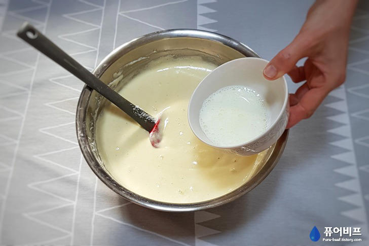 오븐없이 전기밥솥으로 만든 부드러운 카스텔라