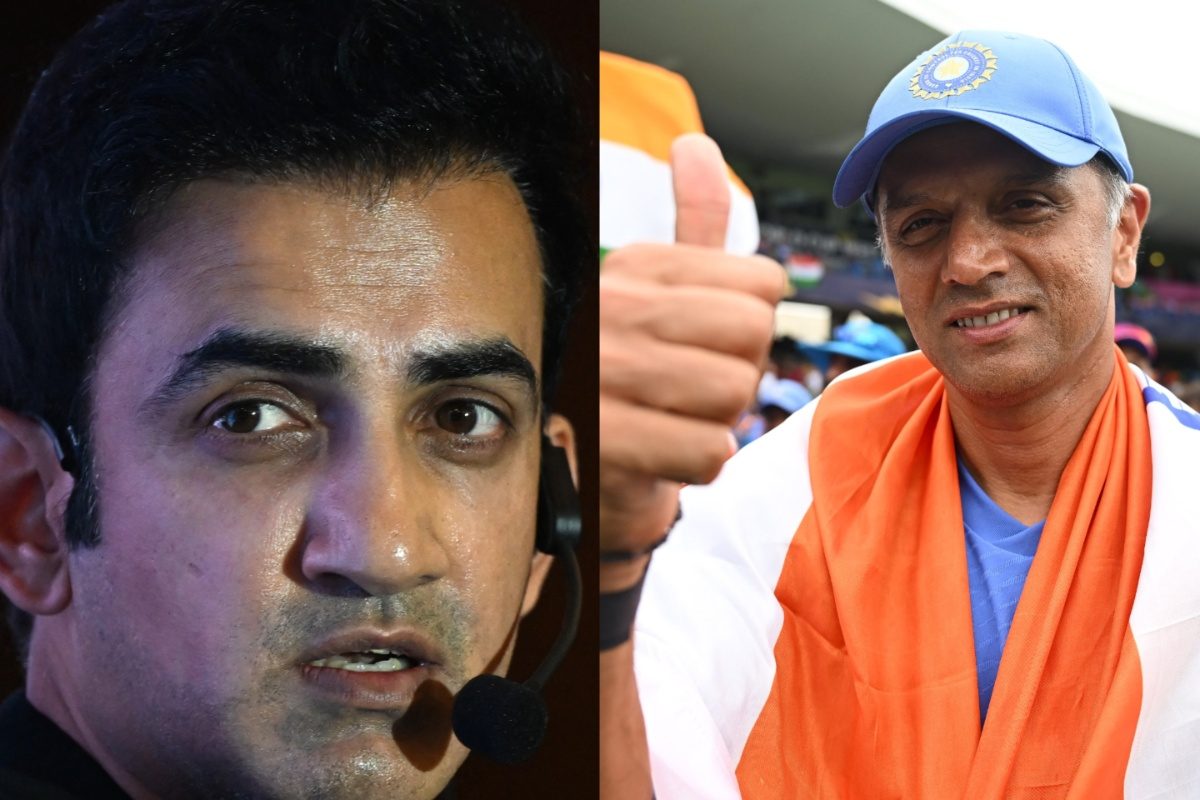 Gautam Gambhir's Special Message For Rahul Dravid After Becoming Head ...