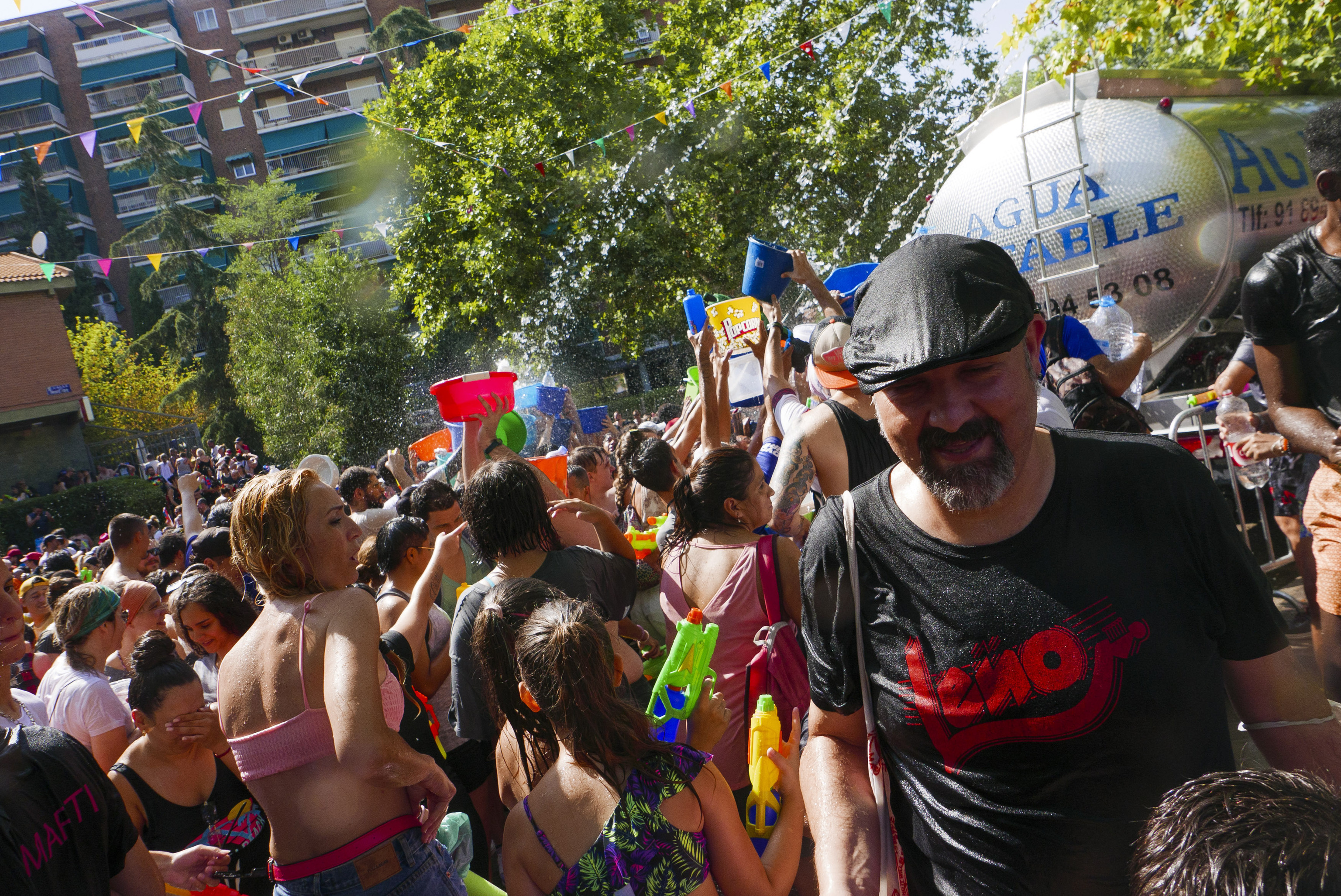 BATALLA NAVAL DE VALLECAS 2024 PROGRAMA DE LAS FIESTAS DEL CARMEN