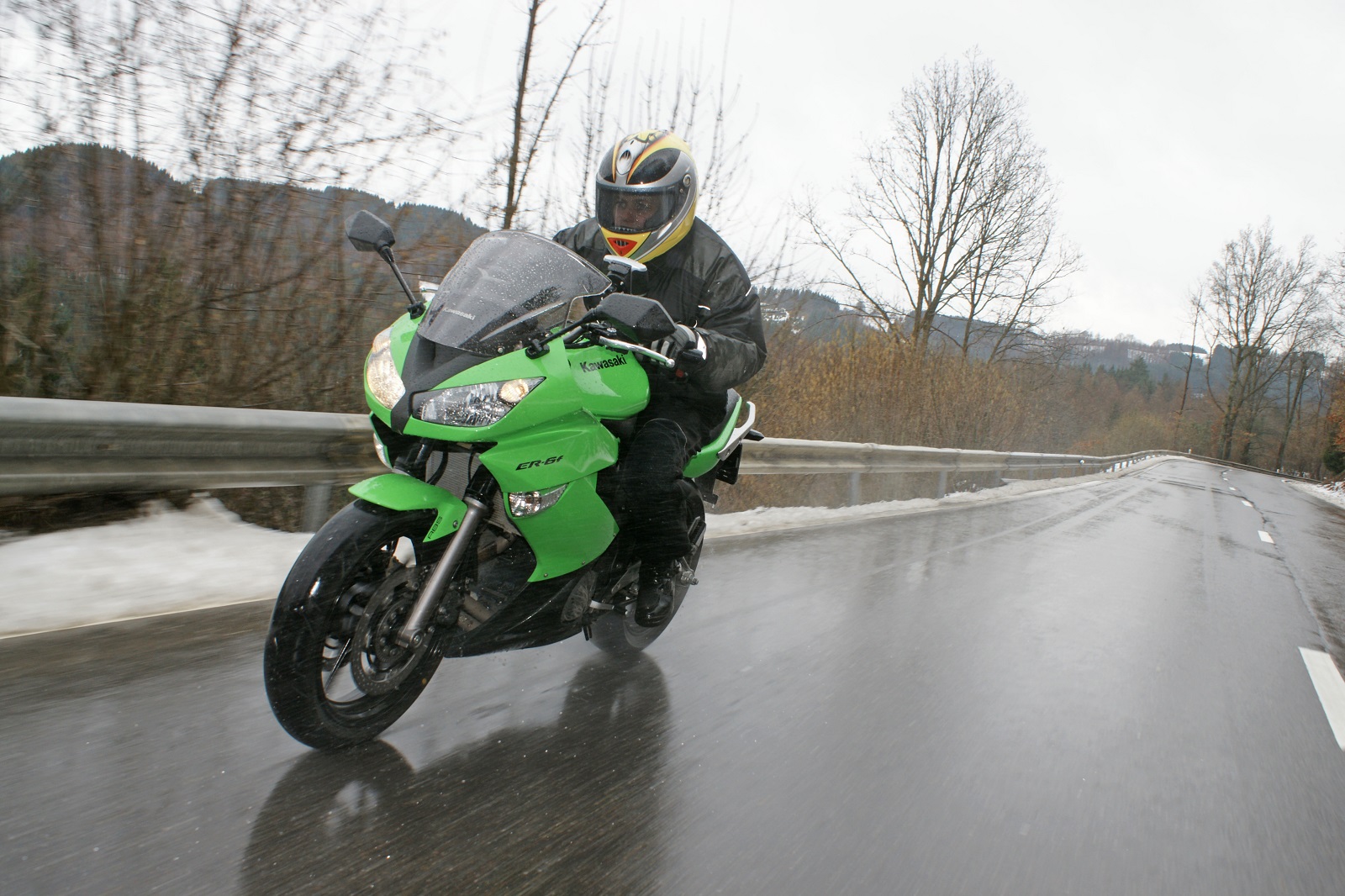 <p class="wp-caption-text">Image Credit: Shutterstock / Erik Tanghe</p>  <p><span>Rain gear keeps you dry and comfortable during wet rides. A waterproof jacket and pants are essential for maintaining visibility and comfort in the rain.</span></p>