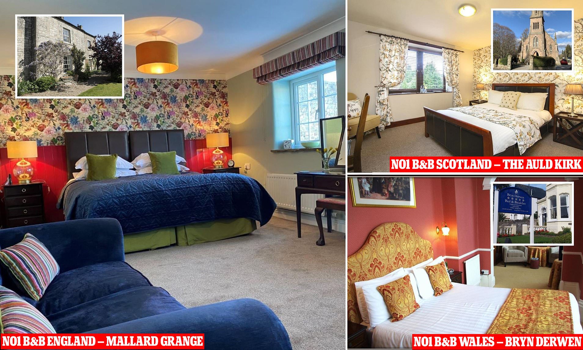 Britain's Best B&Bs For 2024 Revealed By The AA, From A Bolthole In A ...