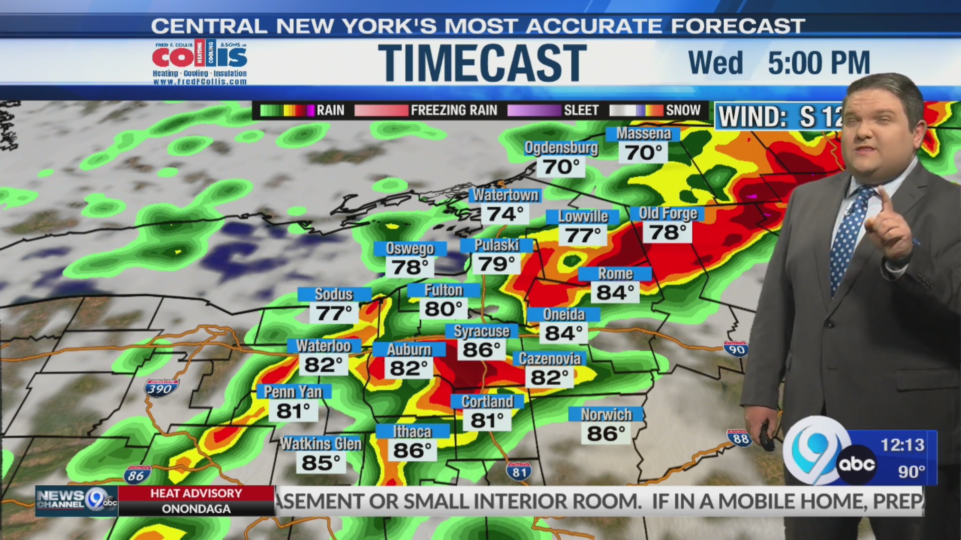 Storm Team Forecast: 12PM Wednesday 7-10-24