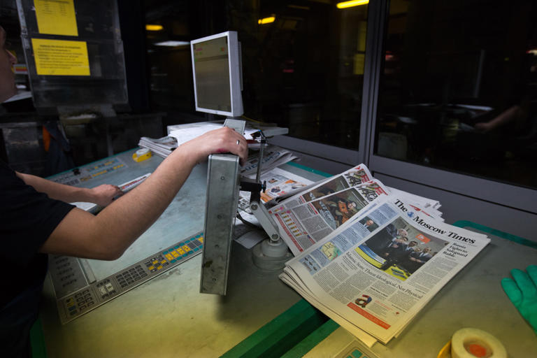 Russia deems Moscow Times ‘undesirable,’ putting writers, sources at risk