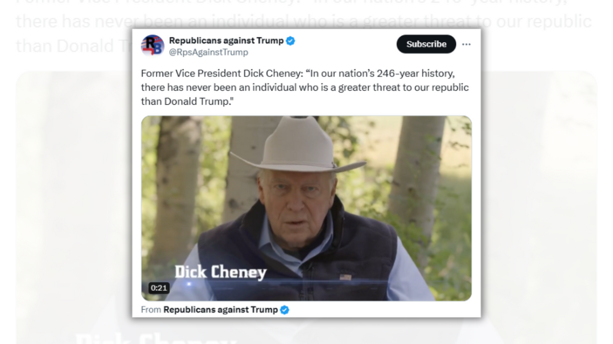 Fact Check: Video Of Dick Cheney Calling Trump The Greatest Threat To ...