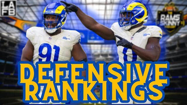 Los Angeles Rams Defensive Positional Rankings Heading Into Training Camp