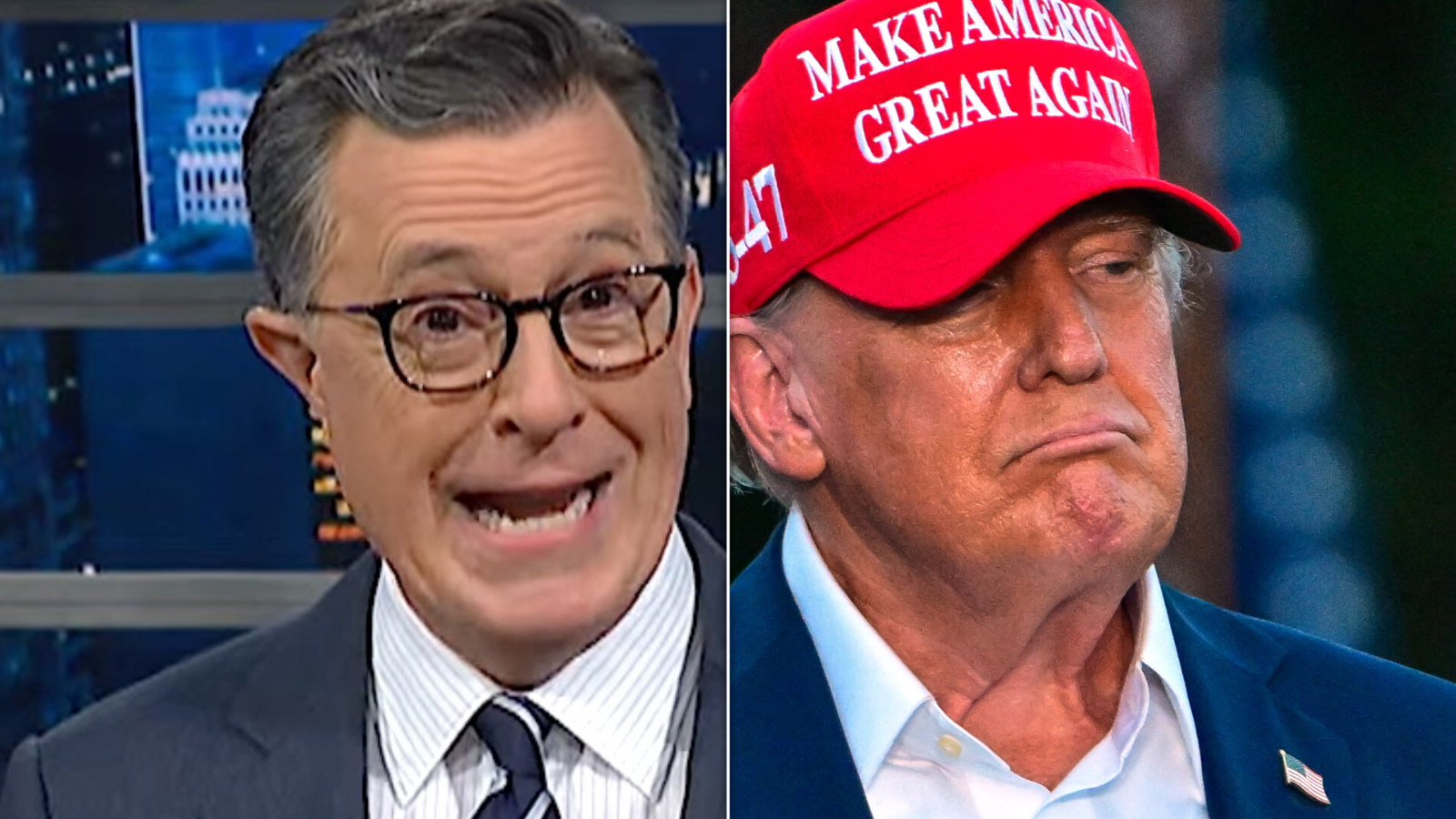 Stephen Colbert Spots A Very Revealing Shift In Trump's Latest Rally Rant