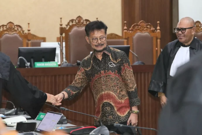 Divonis 10 Tahun Penjara, SYL: Bagian Dari Konsekuensi Jabatan Saya