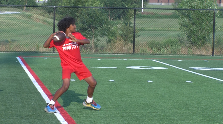 Webb City Football Hosts 7 on 7 Passing Camp