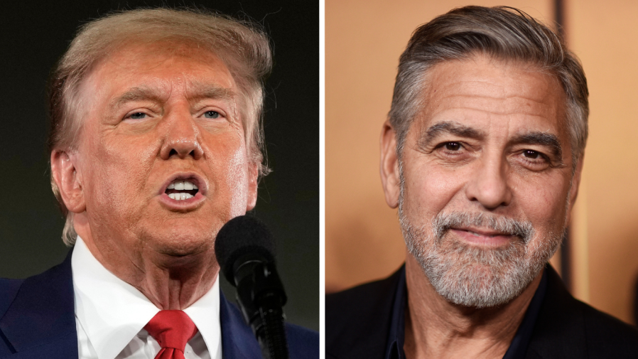 Trump swipes at George Clooney after he gets French citizenship<br><br>