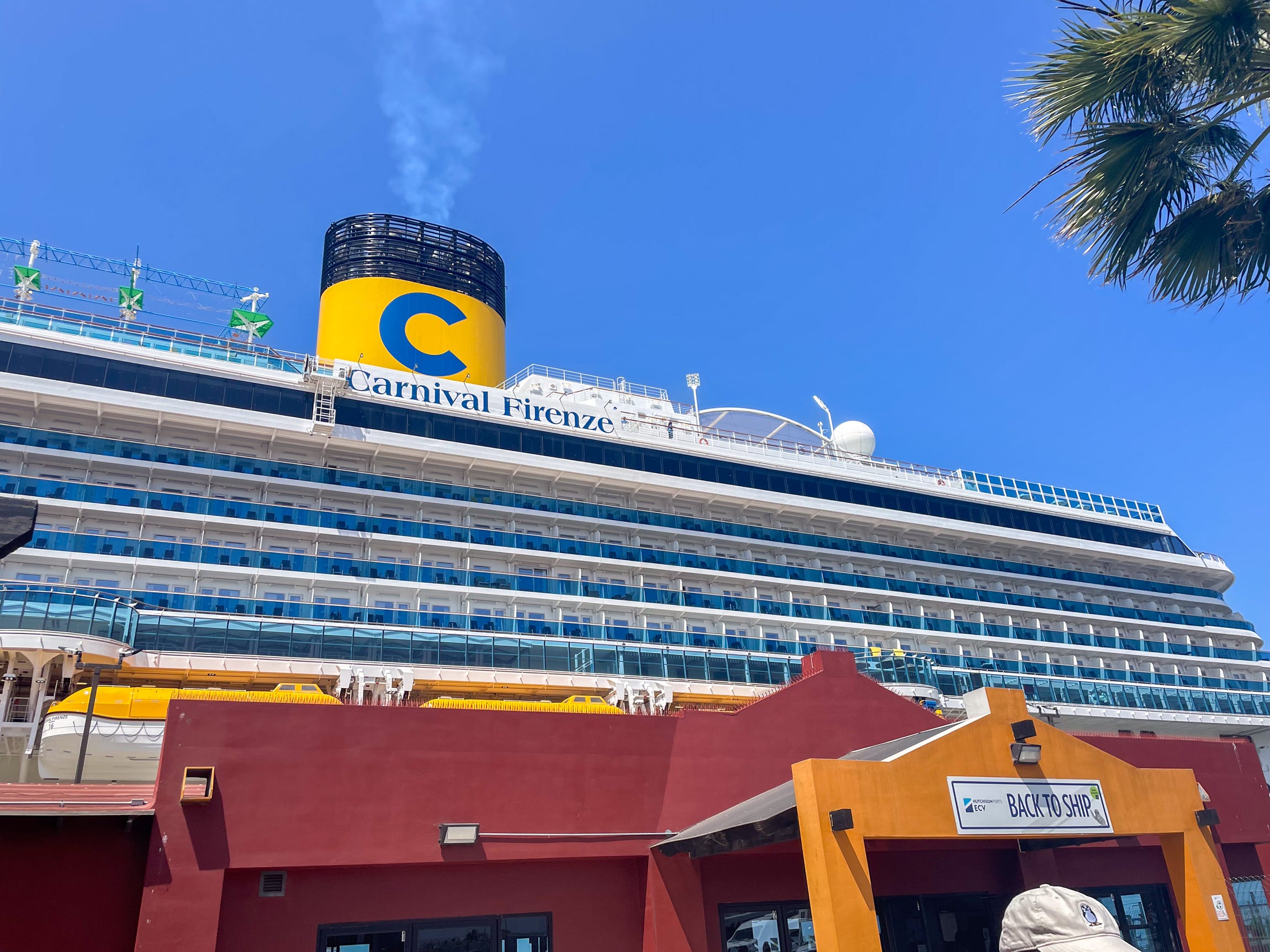 <p>I admittedly don't have the best sense of direction. It didn't help that there were no signs pointing guests to where they could disembark the ship.</p><p>A crew member even accidentally led me in the wrong direction, seemingly unsure of where to go, too.</p><p>I wasn't annoyed. Firenze is a 1,061-foot-long vessel, after all.</p><p>However, I was annoyed when I stepped off Firenze in Ensenada, Mexico, and saw that the provided portside bus to downtown would cost another $4 per person.</p>