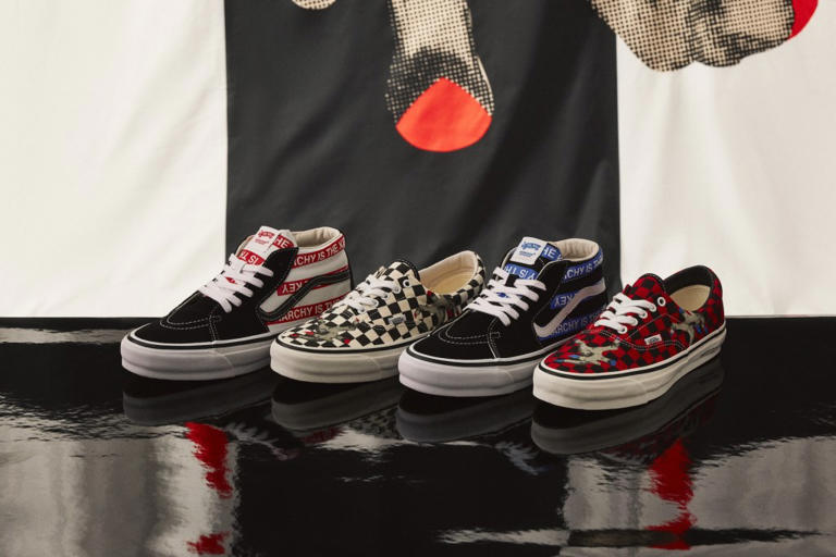 Undercover and Vans Bring ‘Anarchy' to Their Sk8-Mid Sneaker Collaboration