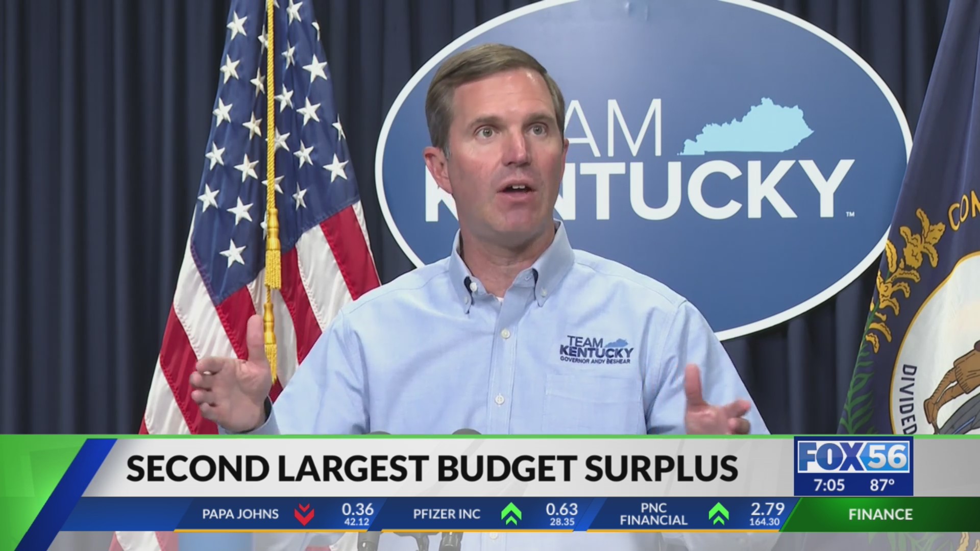 Kentucky Sees Second Largest Budget Surplus In State History