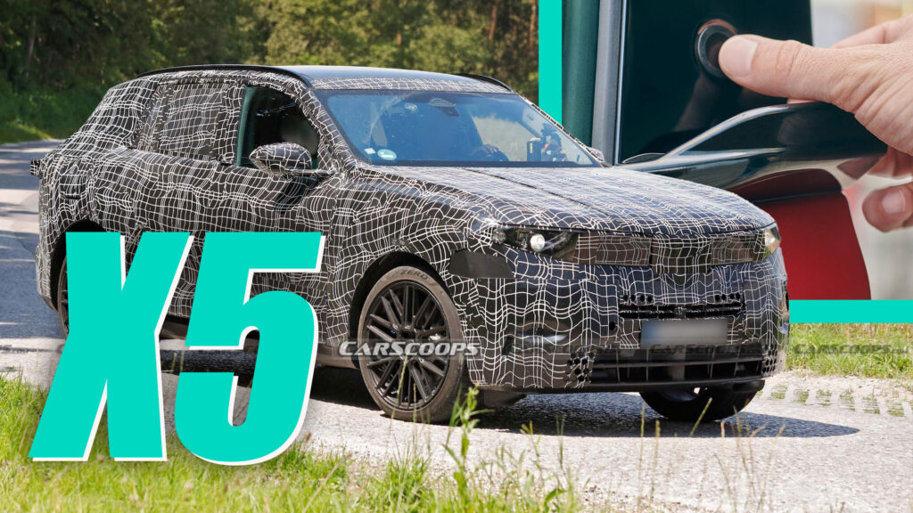 2027 BMW X5 Has Neue Klasse Looks And Mustang Mach-E Door Handles