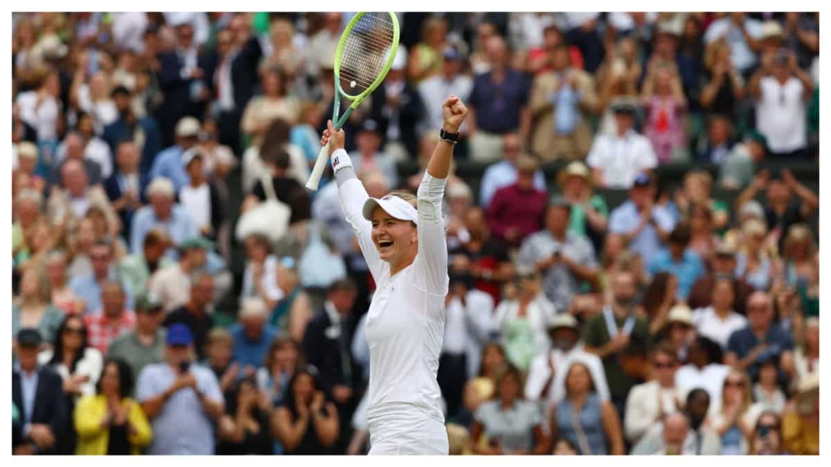 Barbora Krejcikova Rides Elena Rybakina Punches To Reach First ...