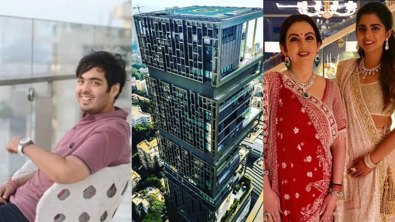 Inside Antilia Exploring Mukesh Ambanis lavish home in Mumbai see pics