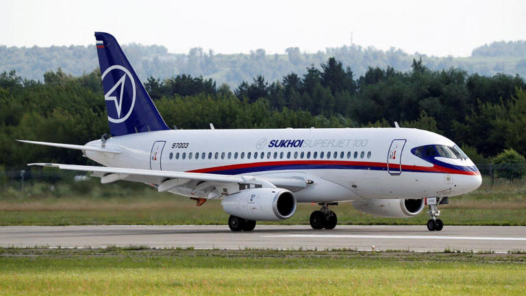Russia has been developing the Sukhoi Superjet 100 aircraft as Western sanctions have blocked imports