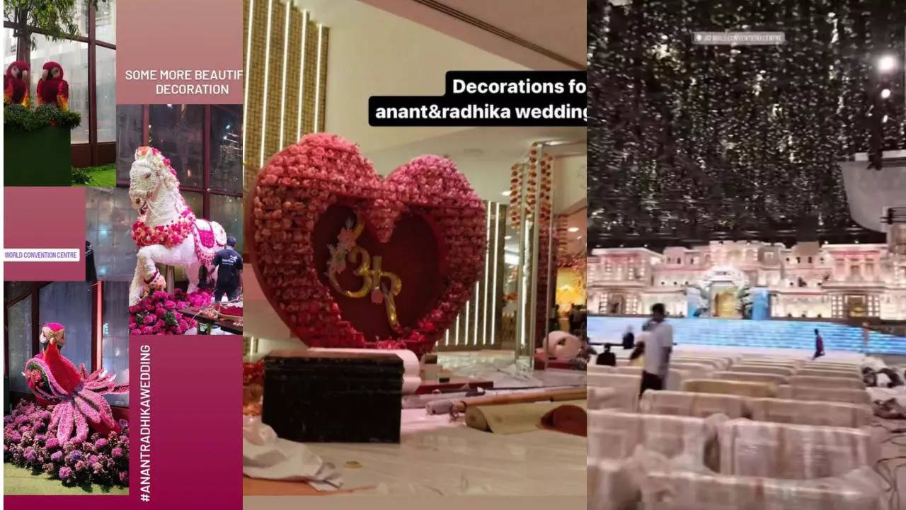 Inside Glimpse Of Anant Ambani And Radhika Merchant’s Spectacular ...