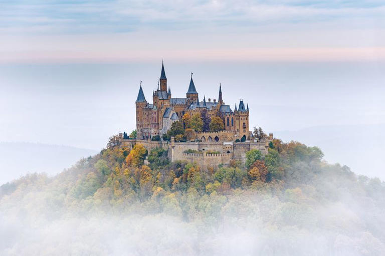 Hohenzollern Castle is one of five European castles that came out on top of the 'fairytale forumla'