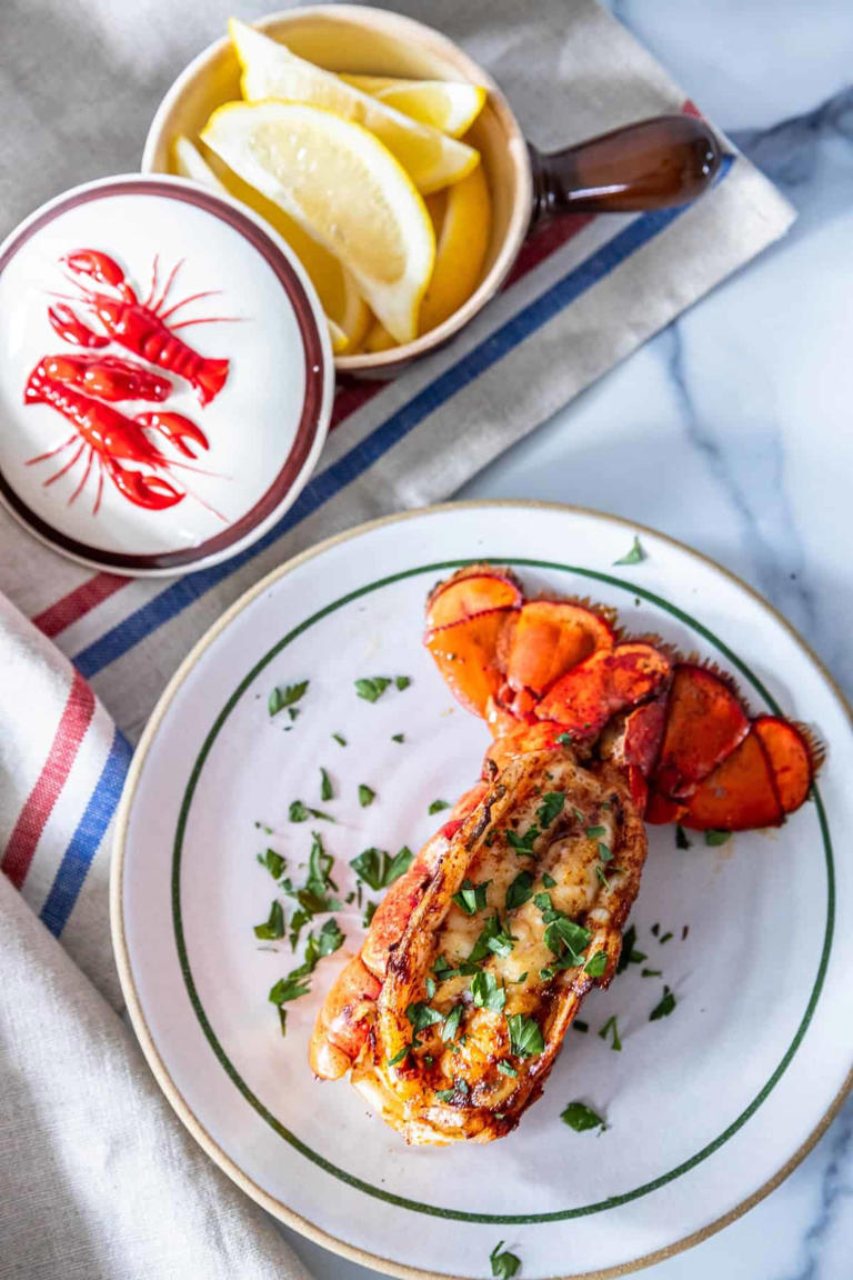 The Best Broiled Lobster Tails Recipe Ever