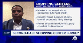 Higher-end shopping centers have room to run, says Mizuho's Haendel St. Juste