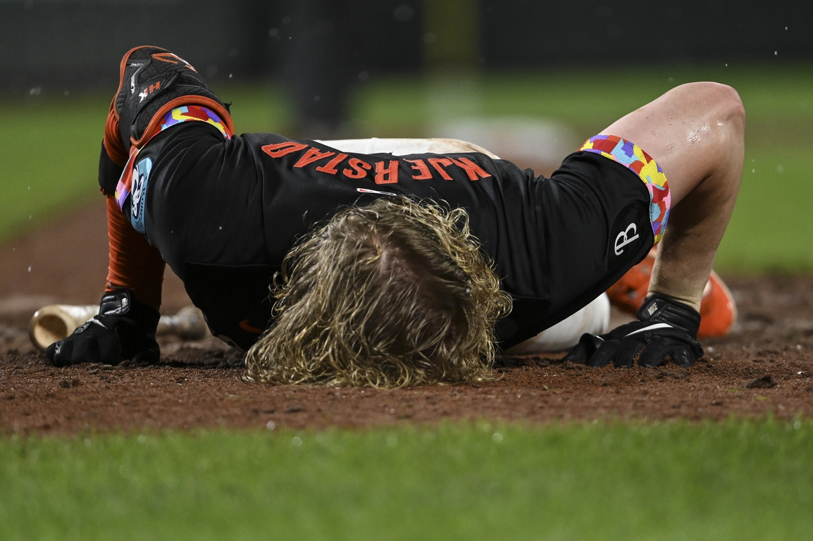 Orioles Star Heston Kjerstad On Injured List After Taking 97 MPH ...