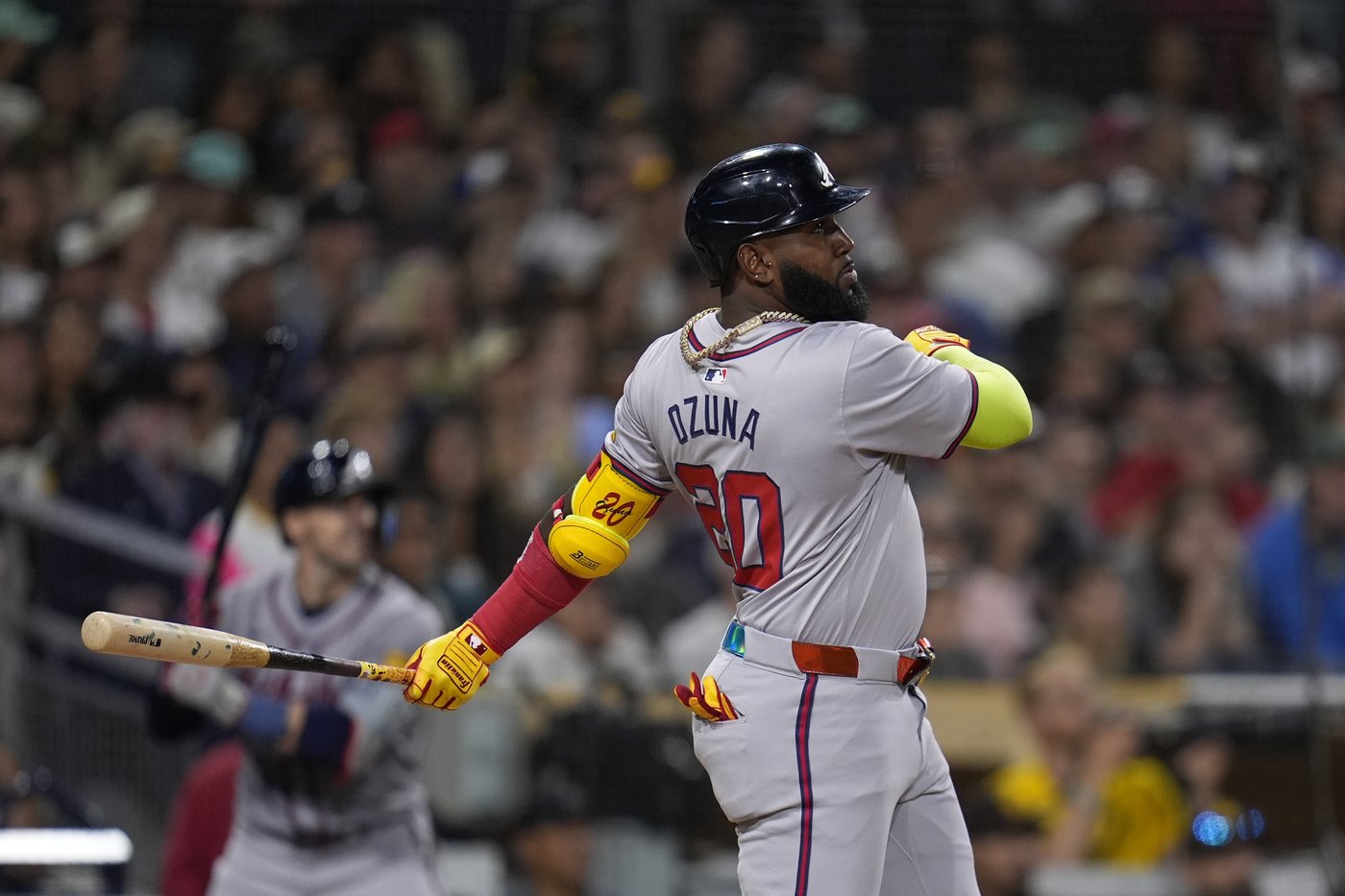 Ozuna Warms Up For The Home Run Derby With 2 Blasts In The Braves' 6-1 ...