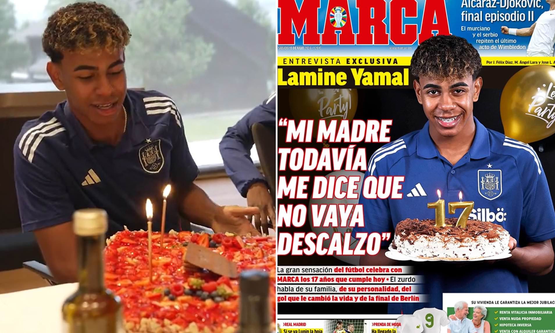 Lamine Yamal Turns 17! Spain Wonderkid Enjoys Lowkey Birthday ...