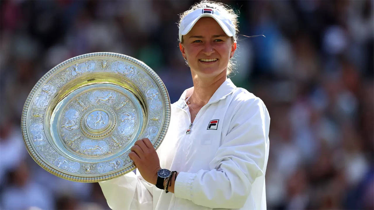 Barbora Krejcikova Beats Jasmine Paolini To Win Wimbledon Title