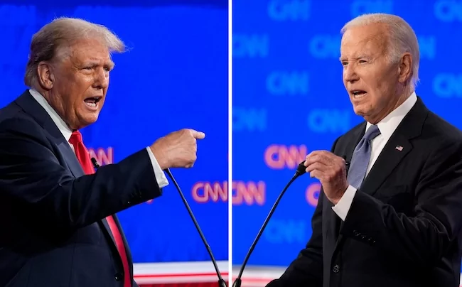 Biden Edges Out Trump In Post-debate Poll