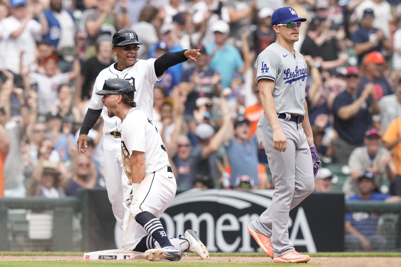 Tigers Take Advantage Of Ramírez Errors In 9th Inning, Beating Dodgers ...