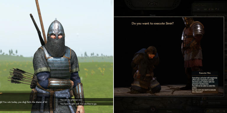 mount and blade 2 bannerlord execute lords