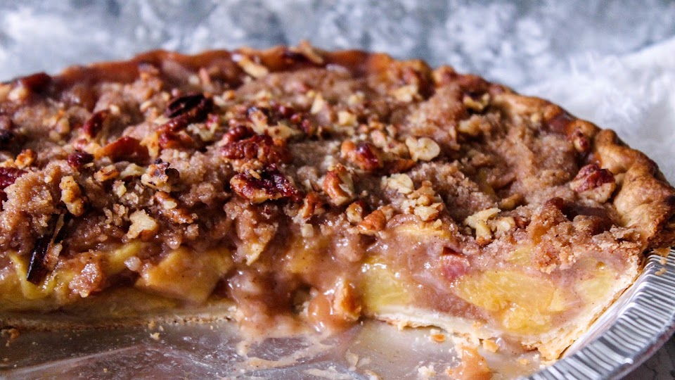 direction photo for Peach Crumble Pie