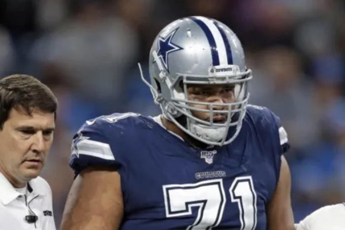 ex dallas cowboys' offensive lineman in buffalo: 'ready to dominate!'
