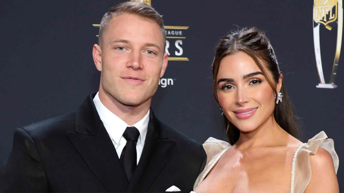 amazon, olivia culpo married christian mccaffrey in a surprisingly simple gown