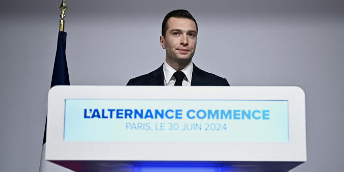législatives 2024 : jordan bardella appelle tous les français «attachés au redressement de la france» à le rejoindre