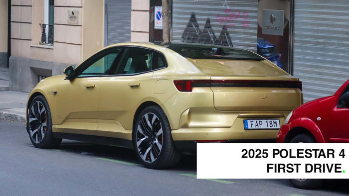 android, the 2025 polestar 4 is good, but i miss the rear window