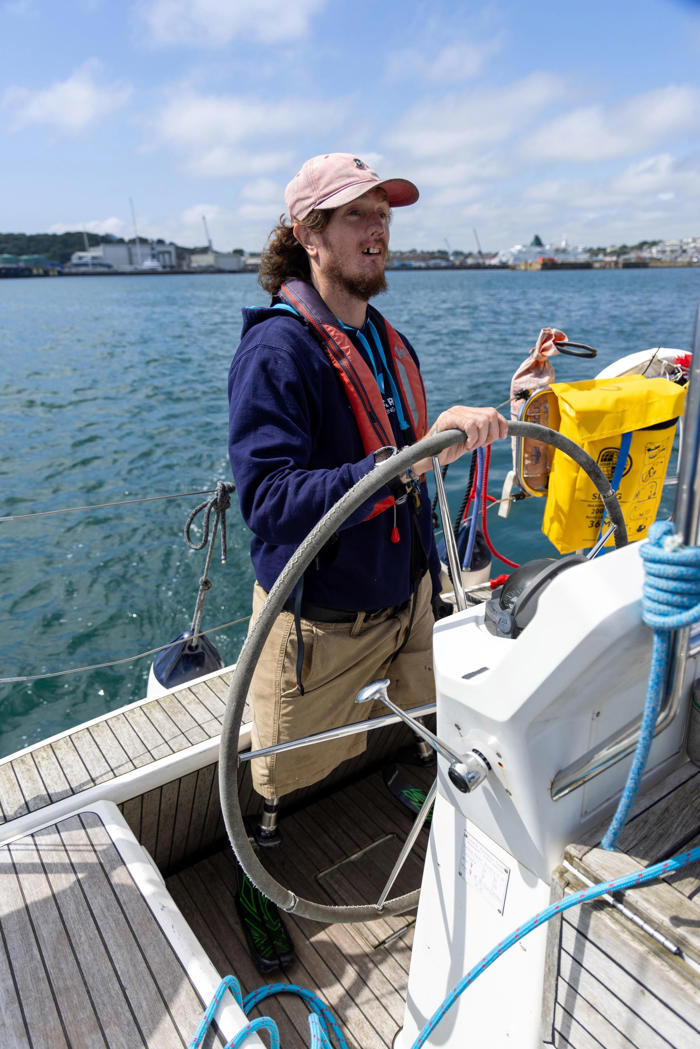 triple amputee aims to be first to sail pacific non-stop, solo and unsupported