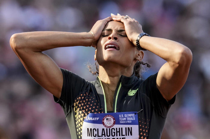 mclaughlin-levrone runs 50.65 to break world record, qualify to defend olympic title