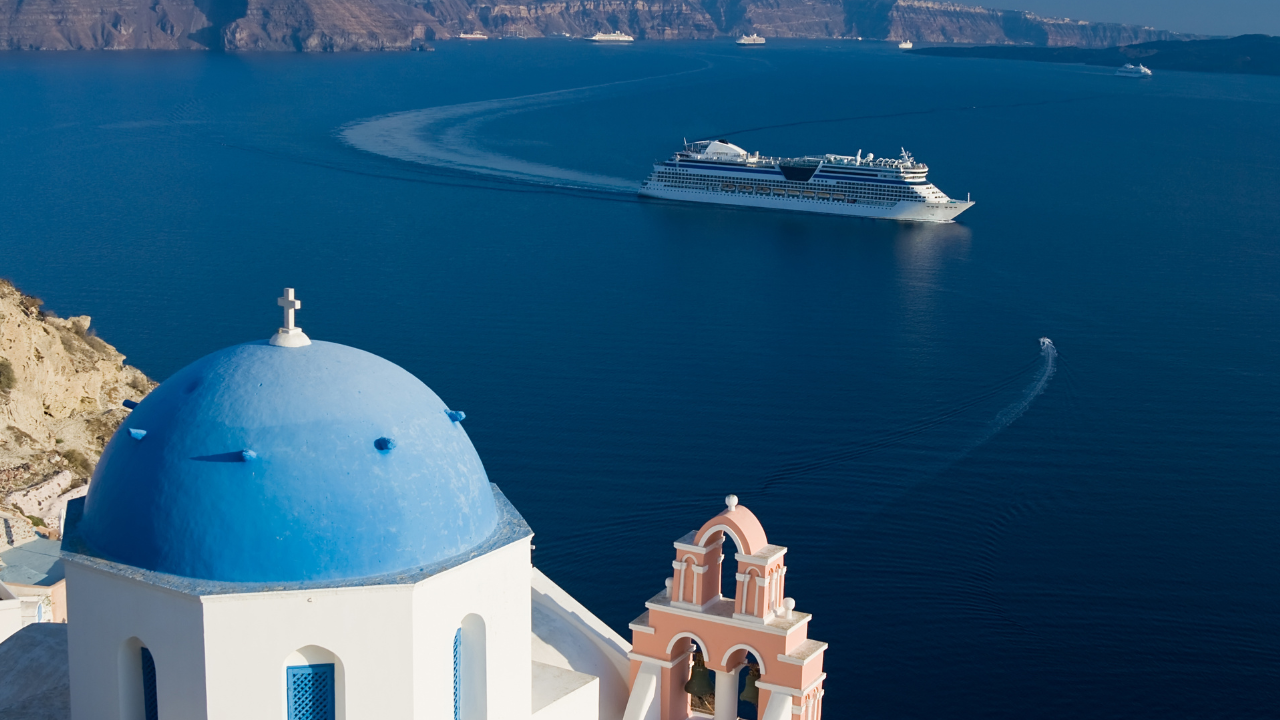 <p>The eight-day <a href="https://www.windstarcruises.com/destinations/mediterranean/?pkgid=330419">Treasures of the Greek Isles</a> itinerary is one of Windstar’s most popular cruise itineraries in the Mediterranean, offering round-trip travel from Athens to some of the country’s most beloved destinations. Multiple sailings throughout the year offer guests plenty of travel options on a journey that visits spots like Mykonos, Patmos, and Santorini, as well as lesser-visited Greek ports like Nafplio and Monemvasia and the Turkish port of Kusadasi as the gateway to the famed ruins of Ephesus.</p>